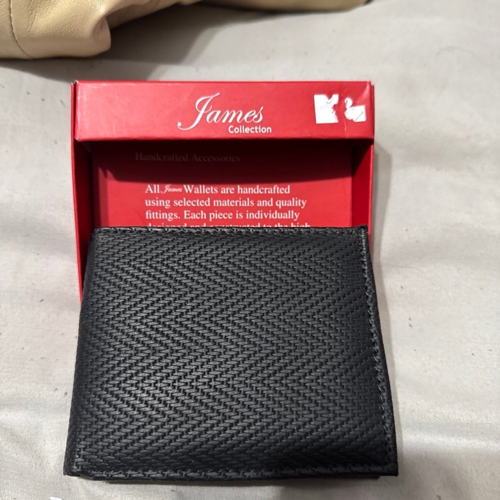 JM Collection Black Wallet